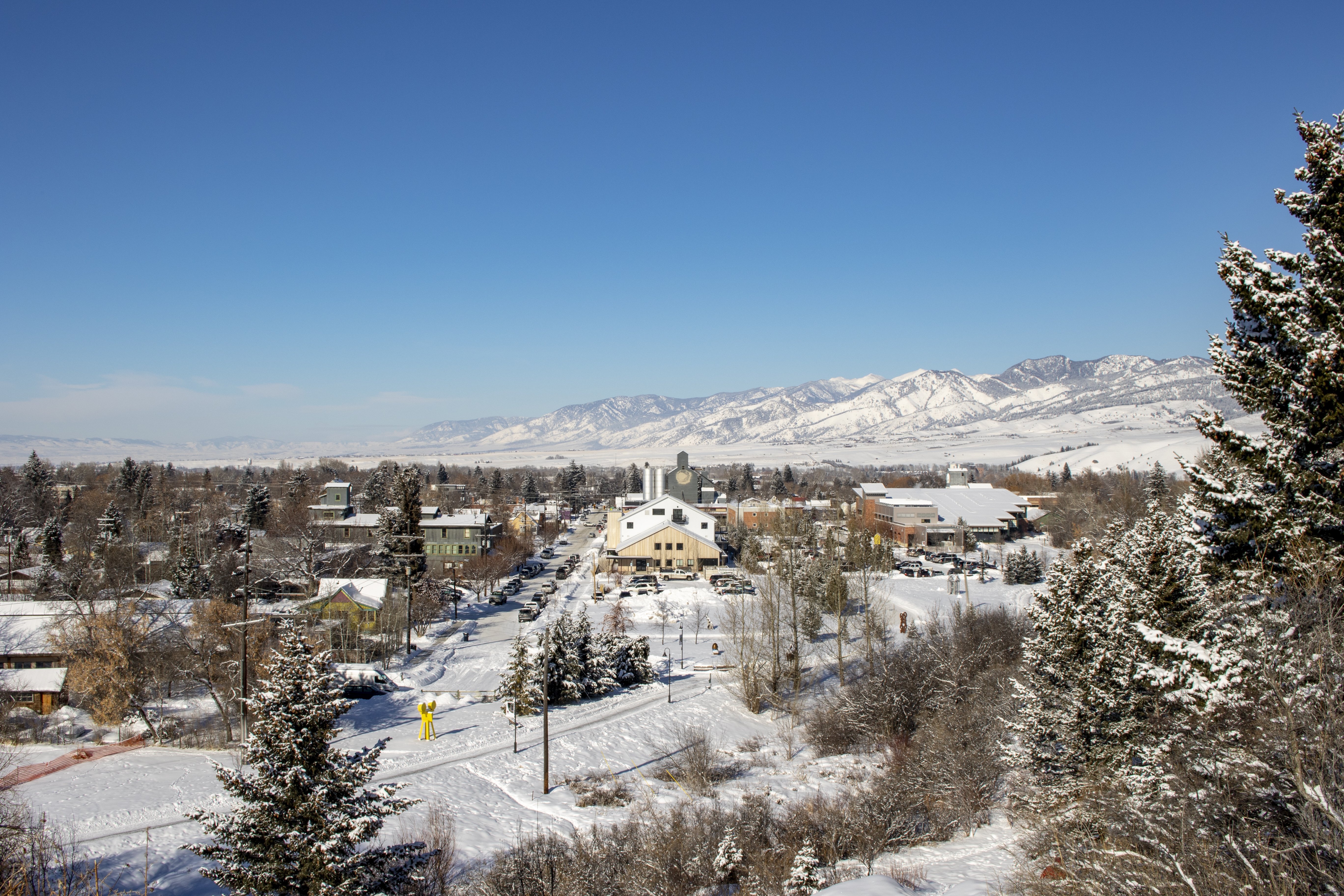 Historic Bozeman, Montana neighborhood