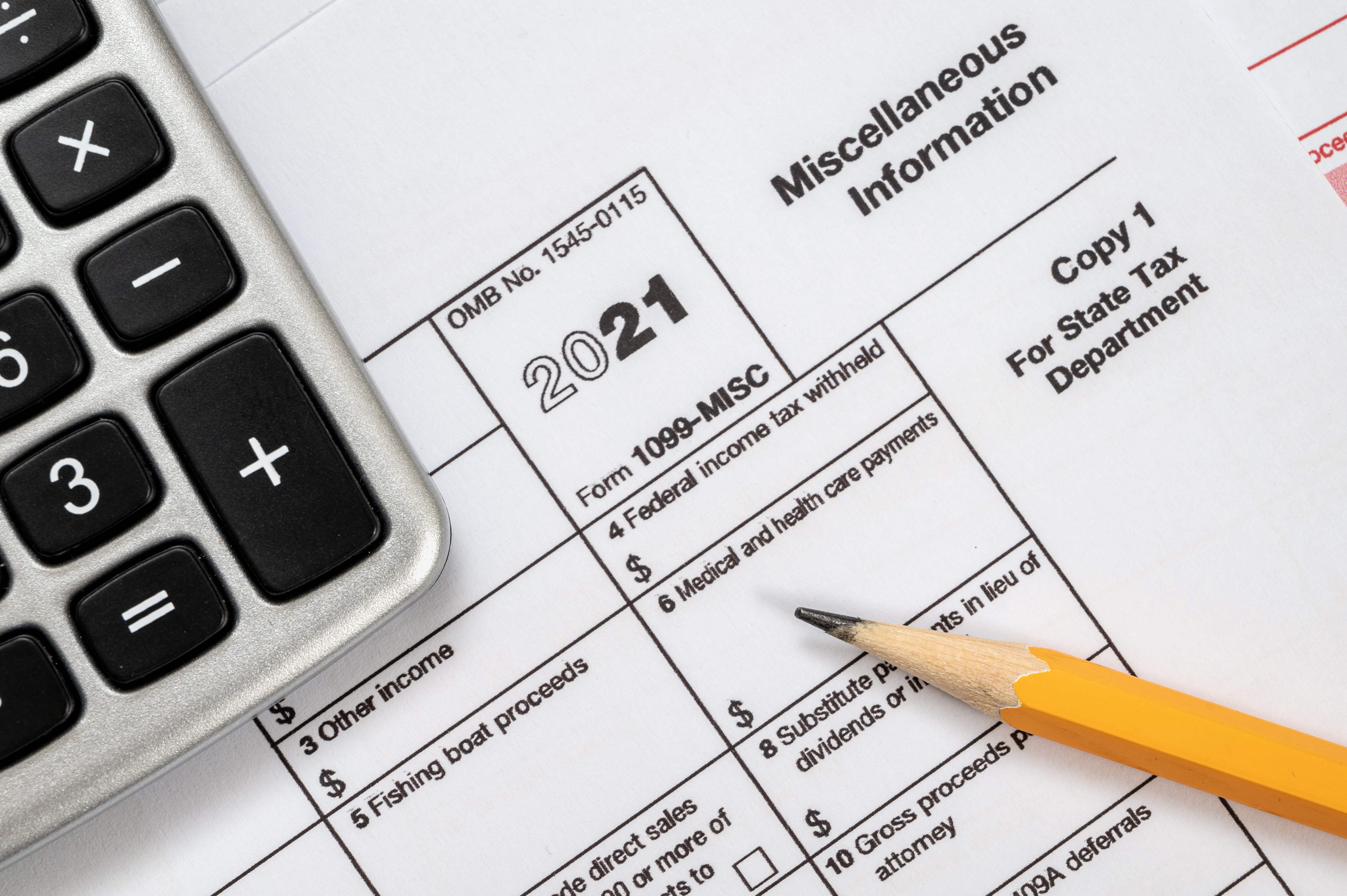 1099-misc 2021 Tax Form