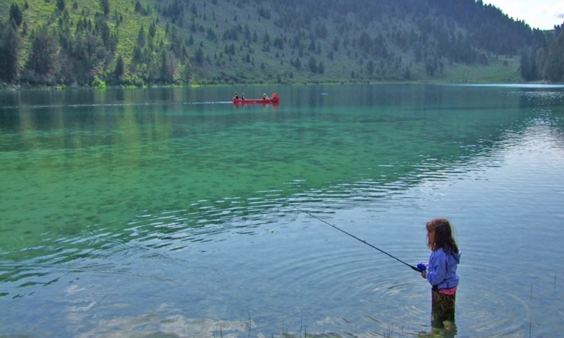 Cliff and Wade Lakes