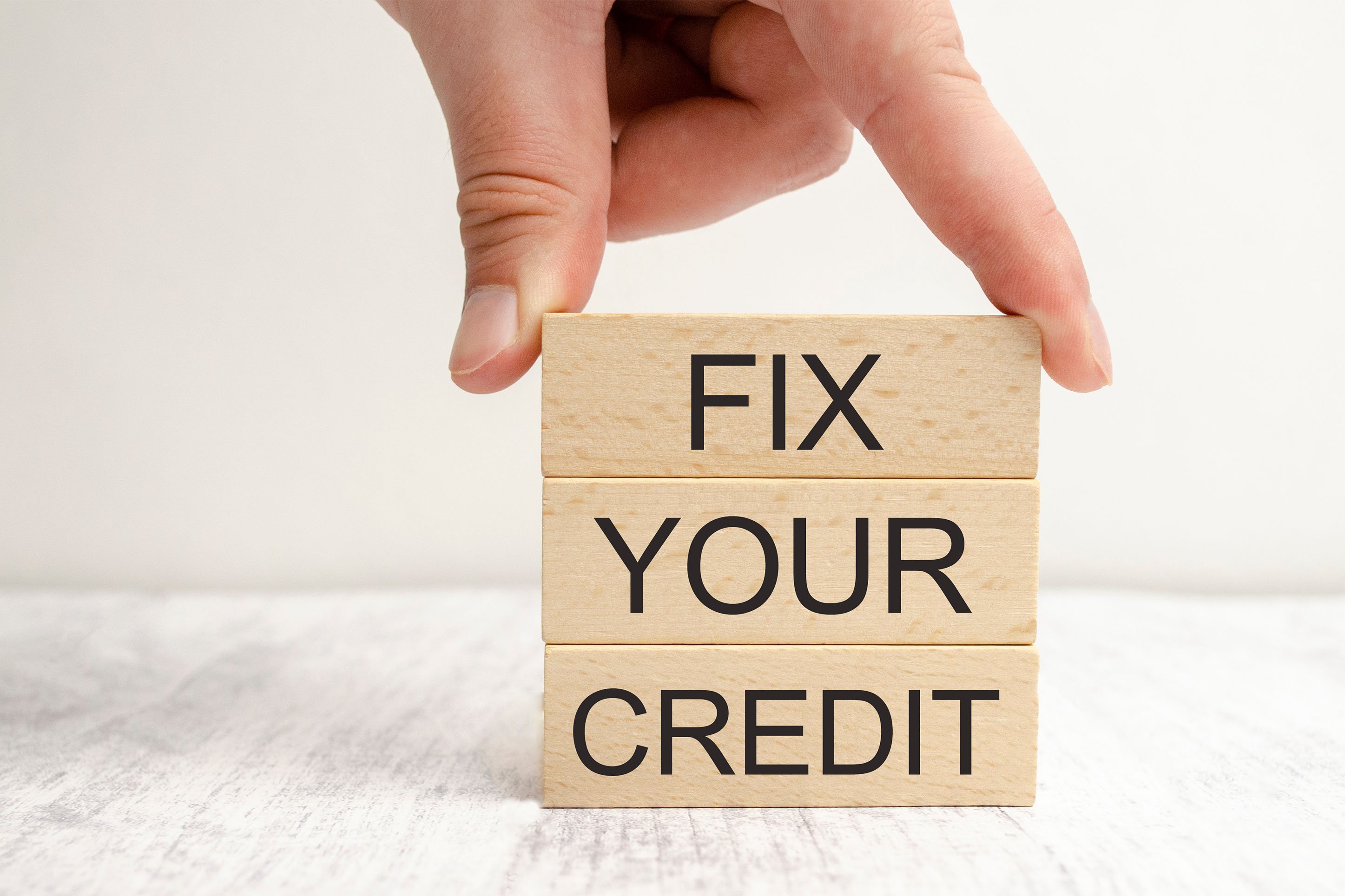 Fix Your Credit sign