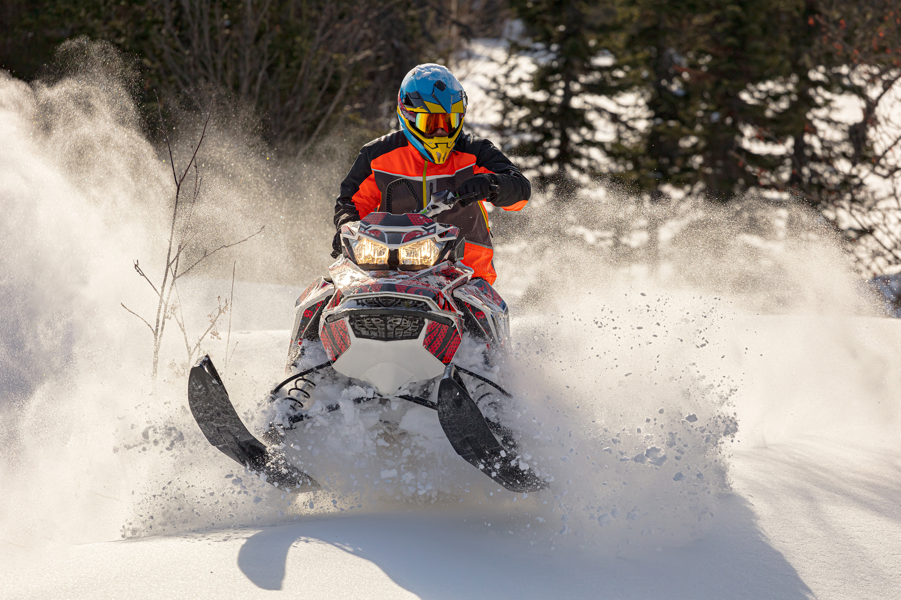 Snowmobiling