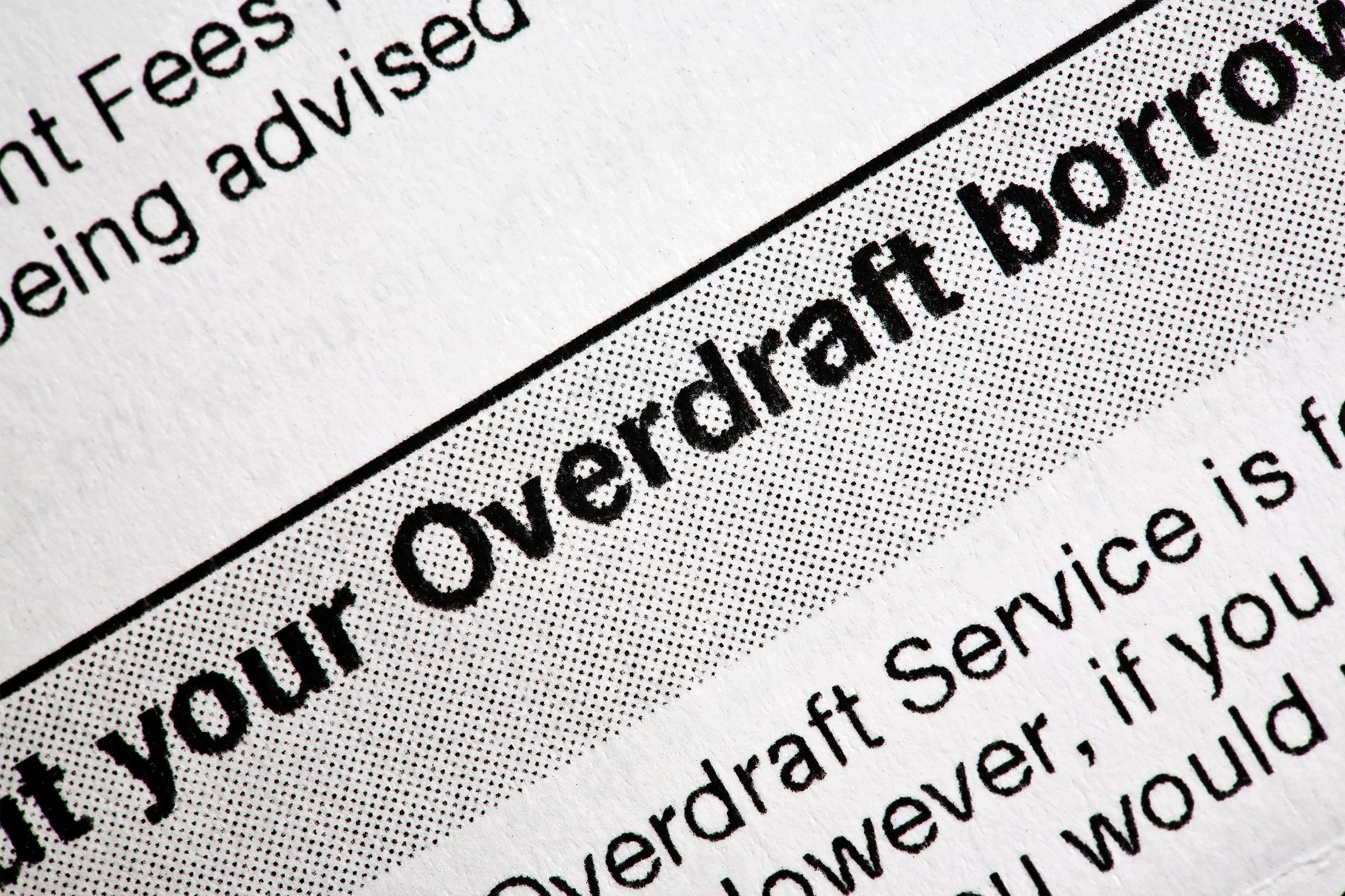 Explanation of overdraft protection. 