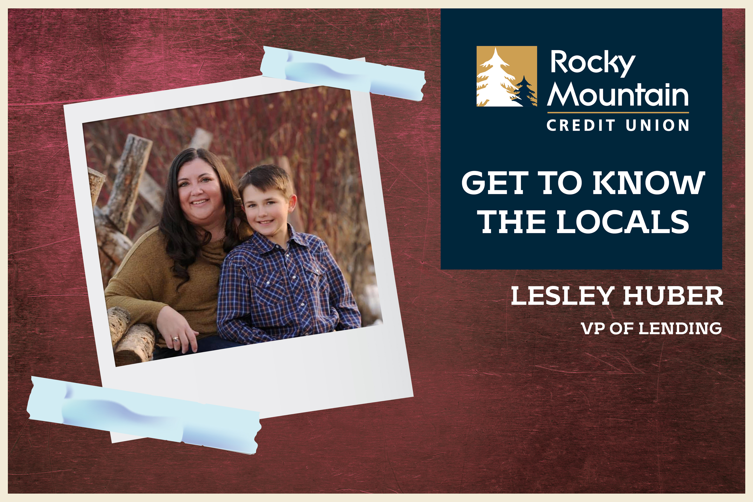 Lesley Huber, VP of Lending at Rocky Mountain Credit Union