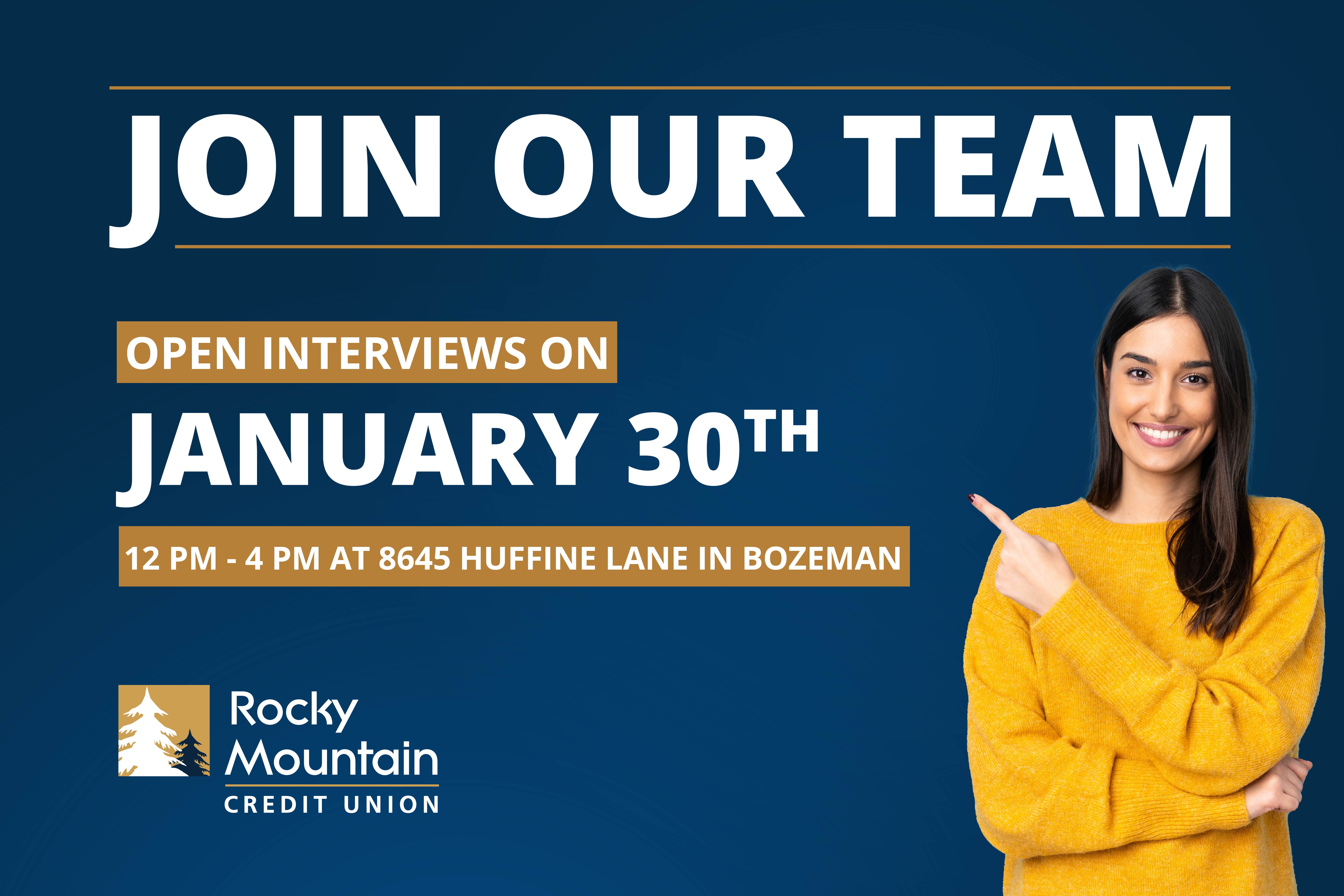 Join Our Team: Open Interviews on January 30th
